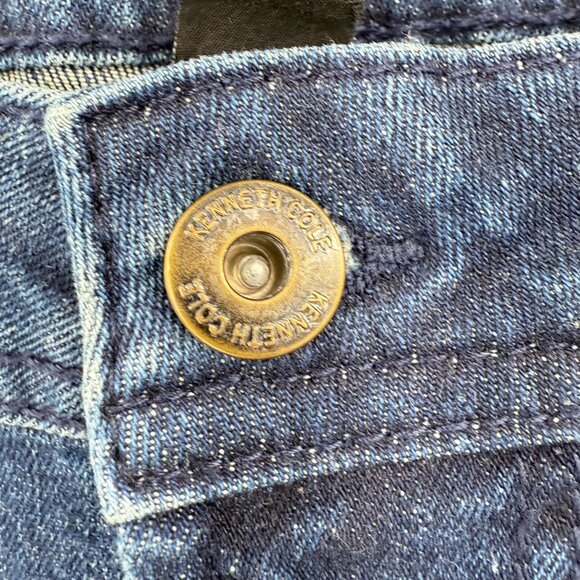 Kenneth Cole New York Slim Fit Blue Jeans 29x30 99% Cotton 1% Lycra - Picture 3 of 11